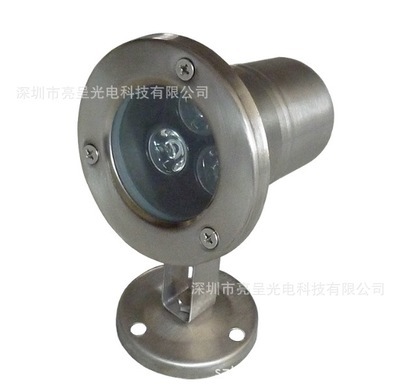 【LED水底燈 3*1W IP68,適用于水池、噴泉、廣場、公園、酒店等】價格,廠家,圖片,其他室外燈具,深圳市亮呈光電科技-